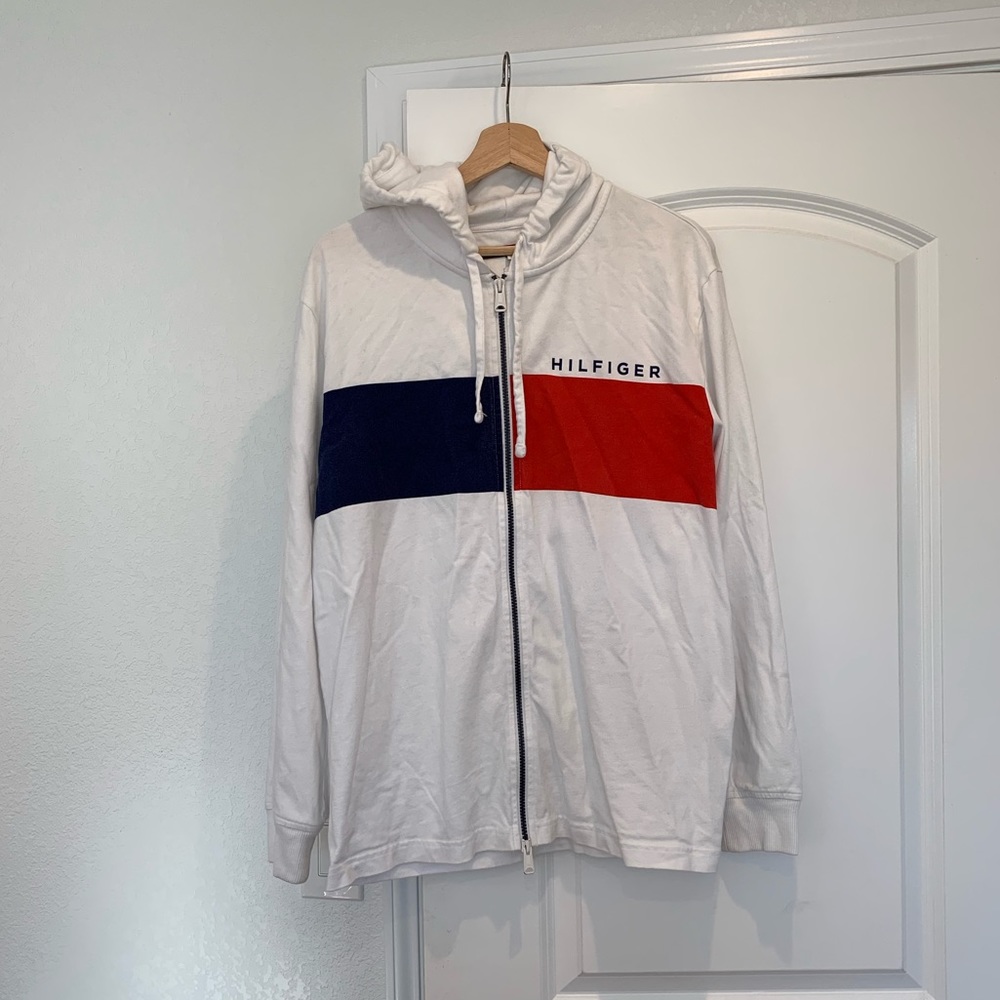 Tommy lightweight zip hoodie